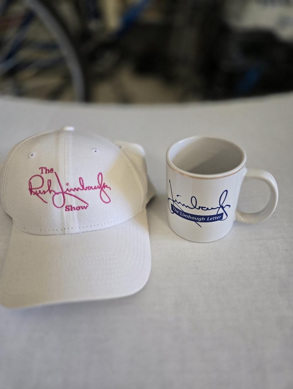 The Rush Limbaugh Show Hat & Mug New Era Adj Cap Vast Right Wing Consp Cup Gift